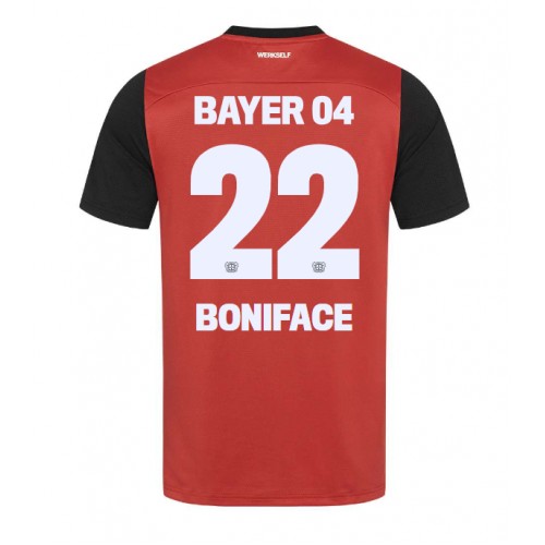 Dres Bayer Leverkusen Victor Boniface #22 Domaci 2024-25 Kratak Rukav